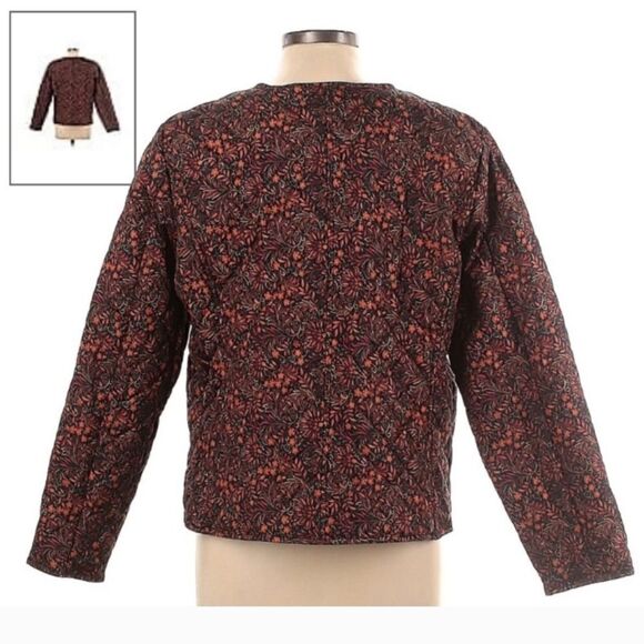 Croft&Barrow Quilted Floral Jacket NWT XSMALL - Picture 7 of 13